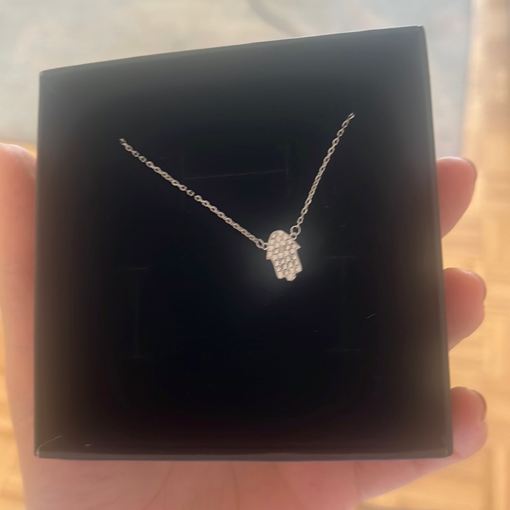 Hamsa necklace